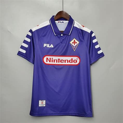 The fully-customizable 1998-1999 Fiorentina home shirt, when the Firenze managed a third-place finish in the Serie A and a runners-up place in the FIORENTINA 1998/88 AWAY X BATISTUTA, 42% OFF Fiorentina Home Replica Jersey, Fila Brand, Batistuta Nameset 9, Nintendo Sponsor, Size XL, Modern Classic, Open to Nego for Fast Deal :)